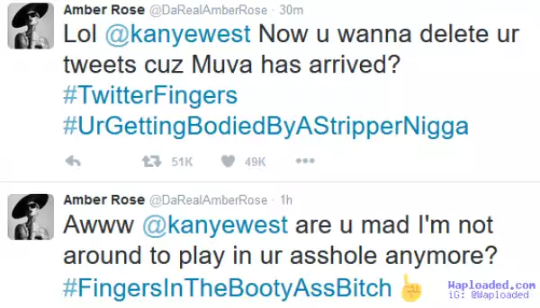 Tweets: And Amber Rose comes for Kanye
